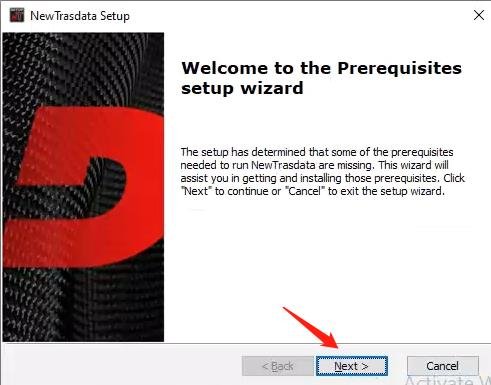NewTrasdata Install